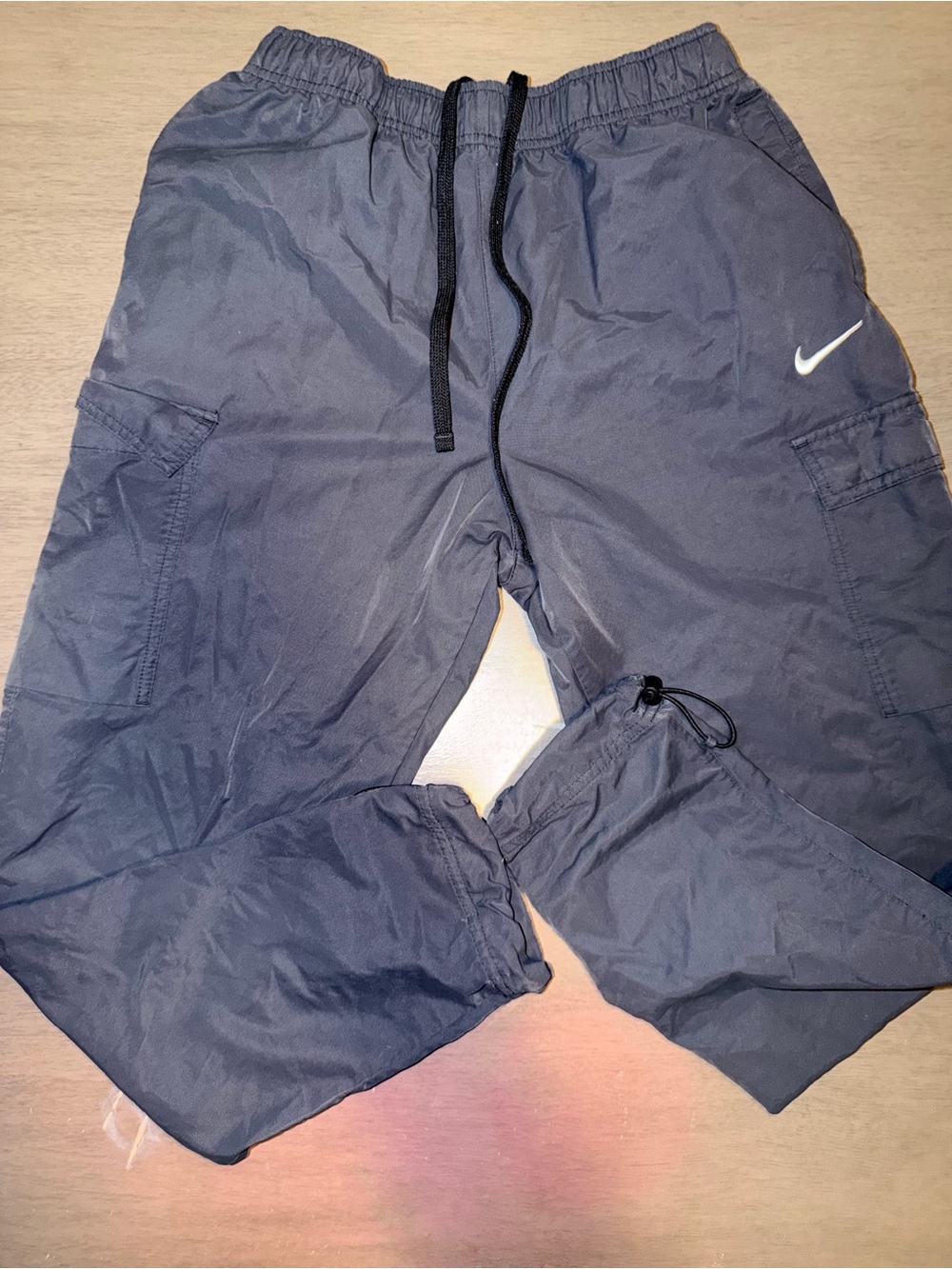 Nike Black Cargo Track Pants